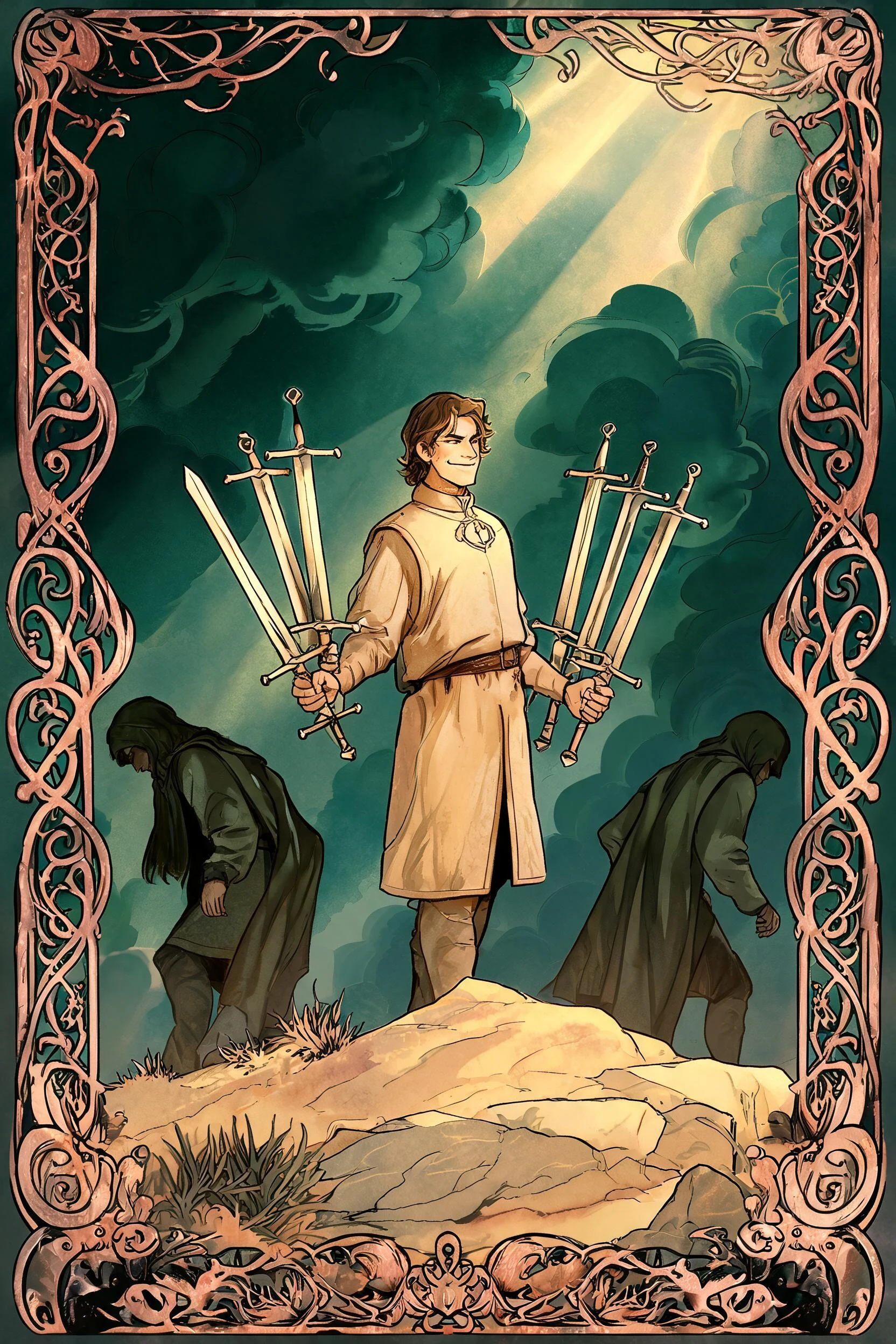ไพ่ ห้าดาบ (Five of Swords)