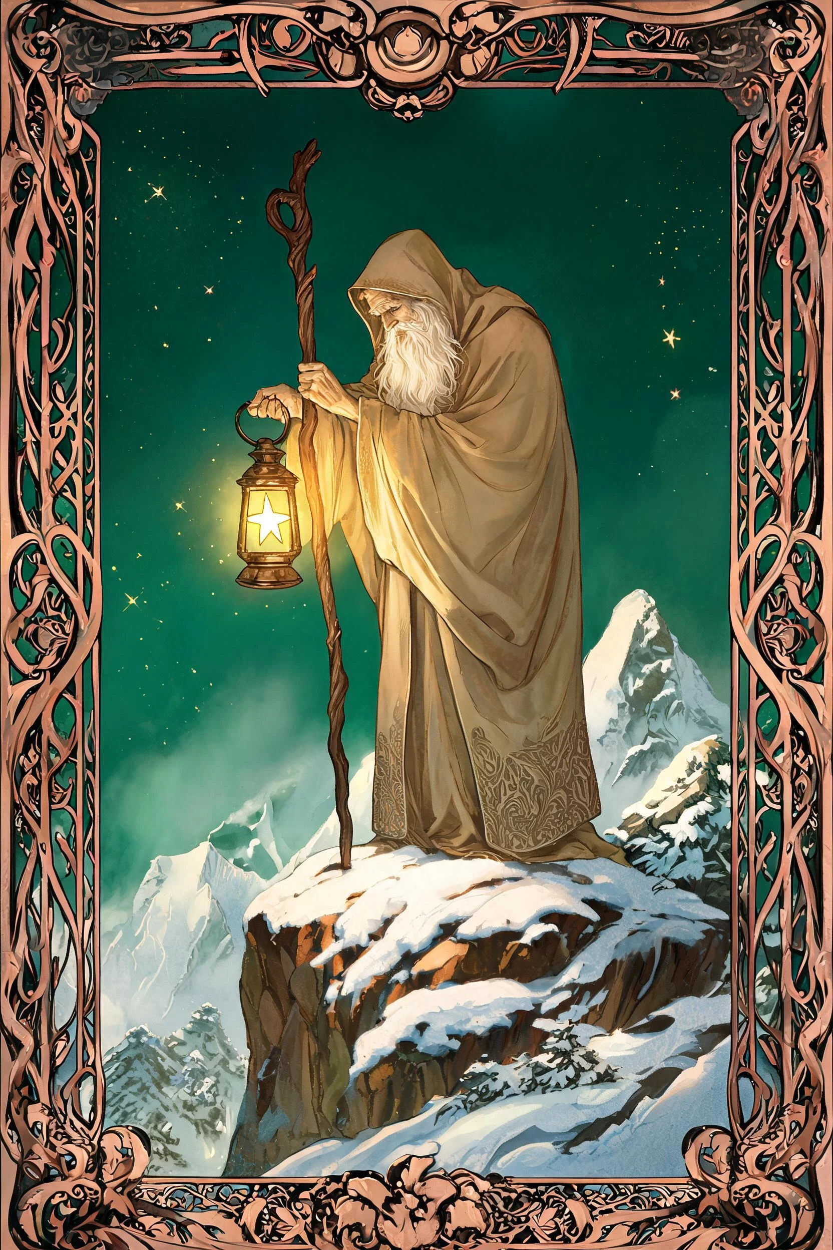 ไพ่ ฤๅษี (The Hermit)