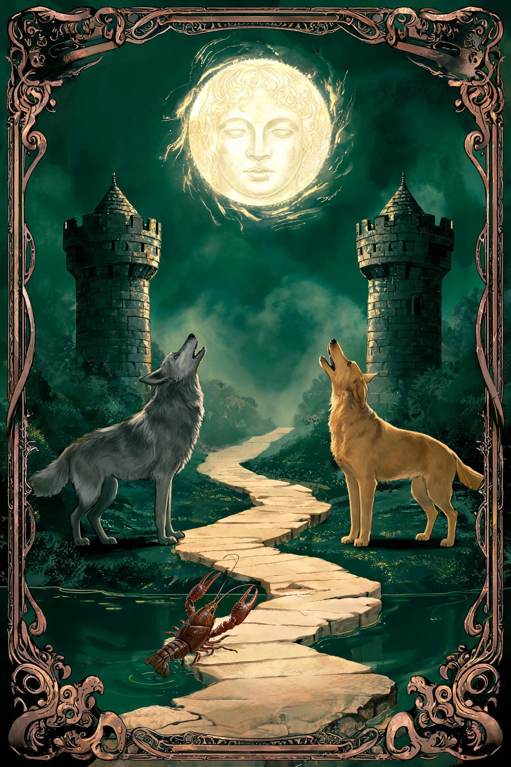 ไพ่ ดวงจันทร์ (The Moon)